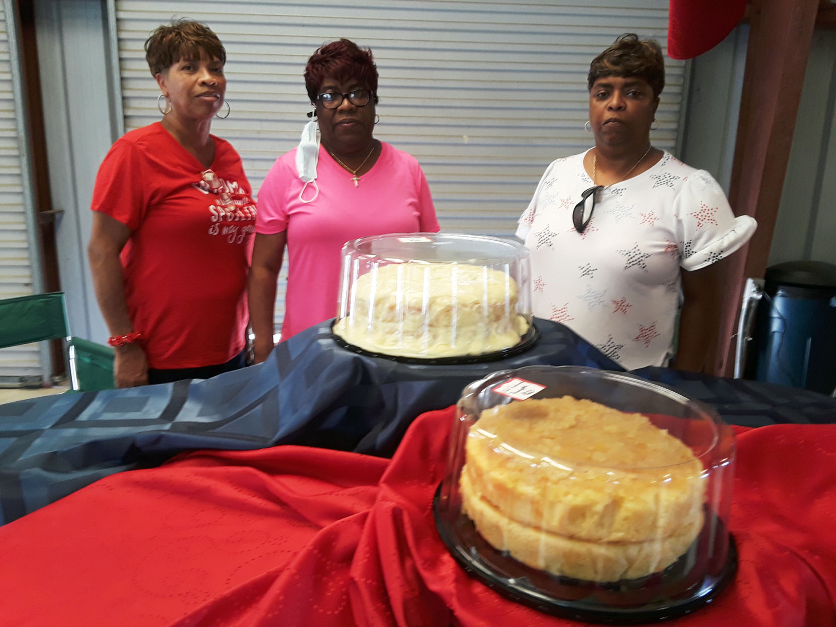 Melinda Motley, Gloria Branch and Rose Motley